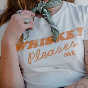 P&Co Whiskey Pleases Me Tee